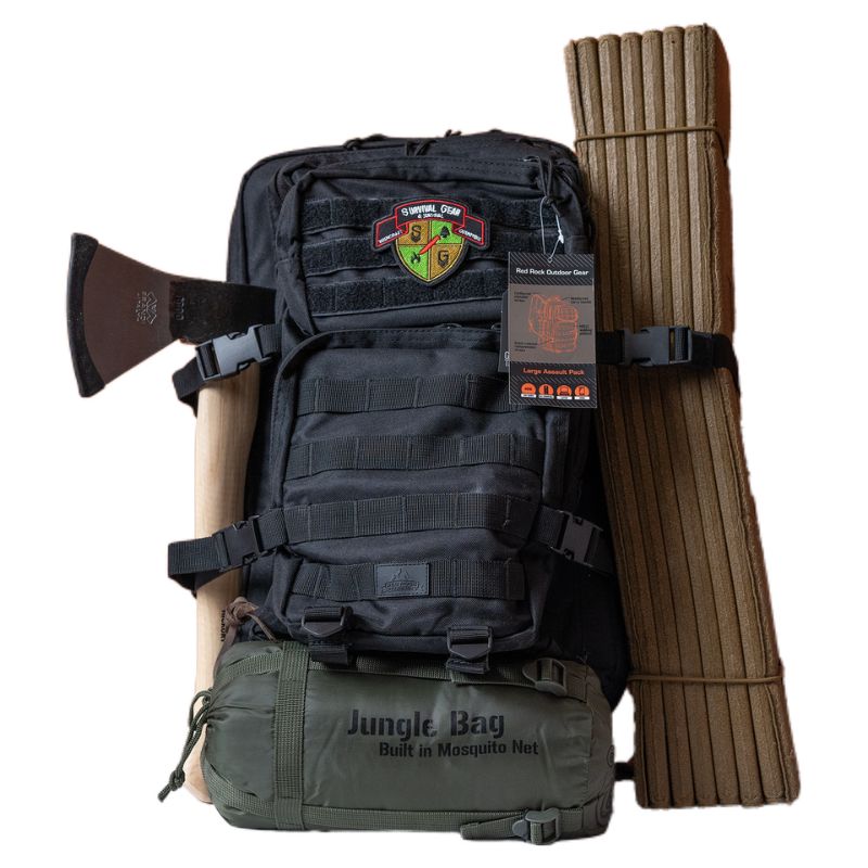 US Air Force SERE Bag - Tactical Survival Gear for Outdoor Adventures, Emergency Preparedness & Military Training | Durable Backpack for Hiking, Camping & Wilderness Survival