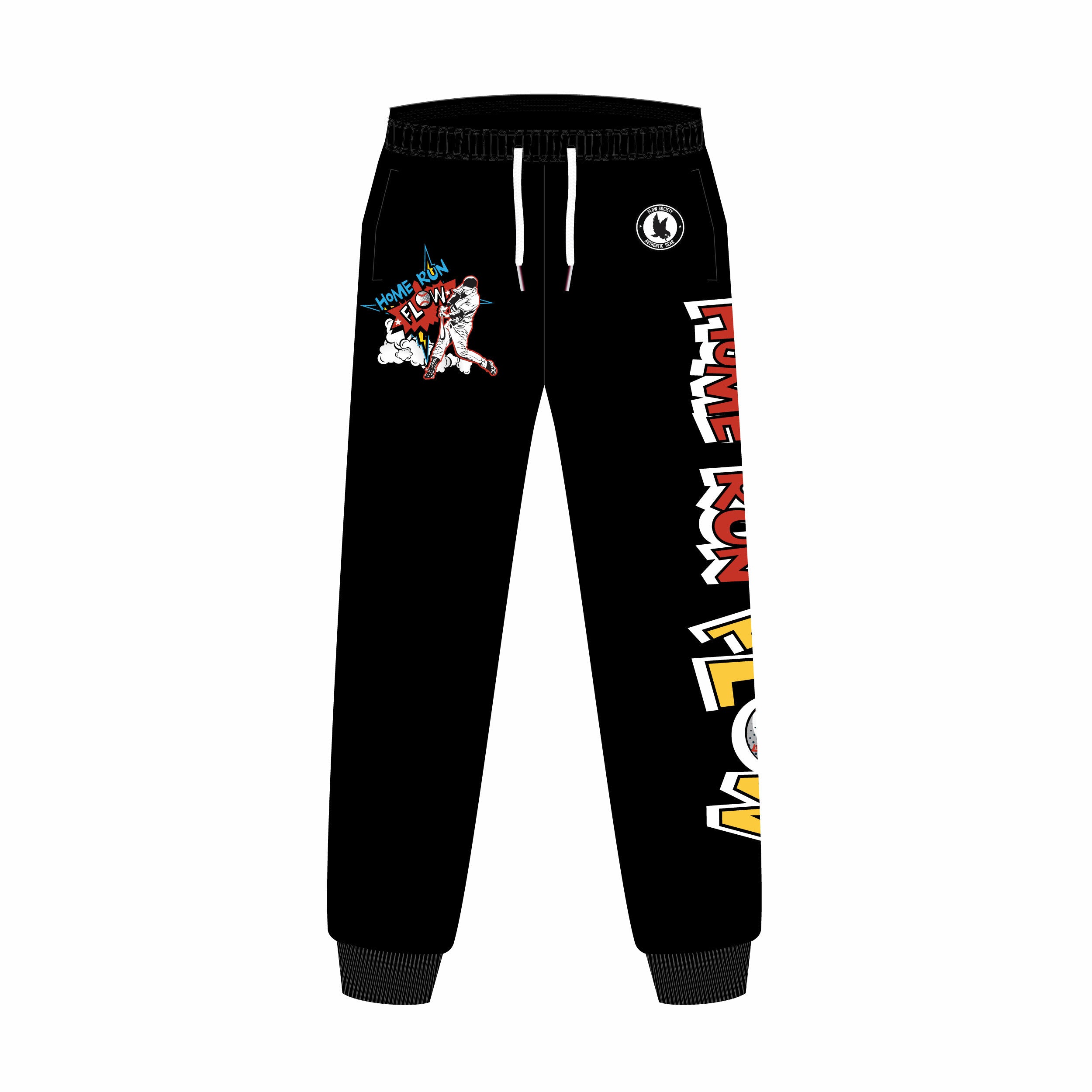 Youth & Adult Baseball Jogger Pants - Comfortable Home Run Training Sweatpants for Men and Women | Perfect for Baseball Practice, Gym Workouts & Casual Wear