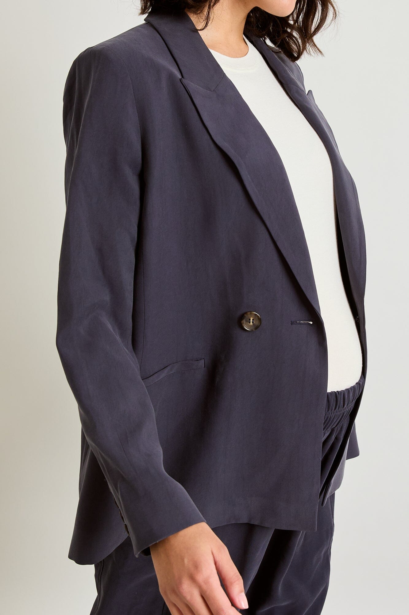 Soft Tailored Twill Blazer for Women - Elegant Slim Fit Jacket for Office, Business & Formal Occasions