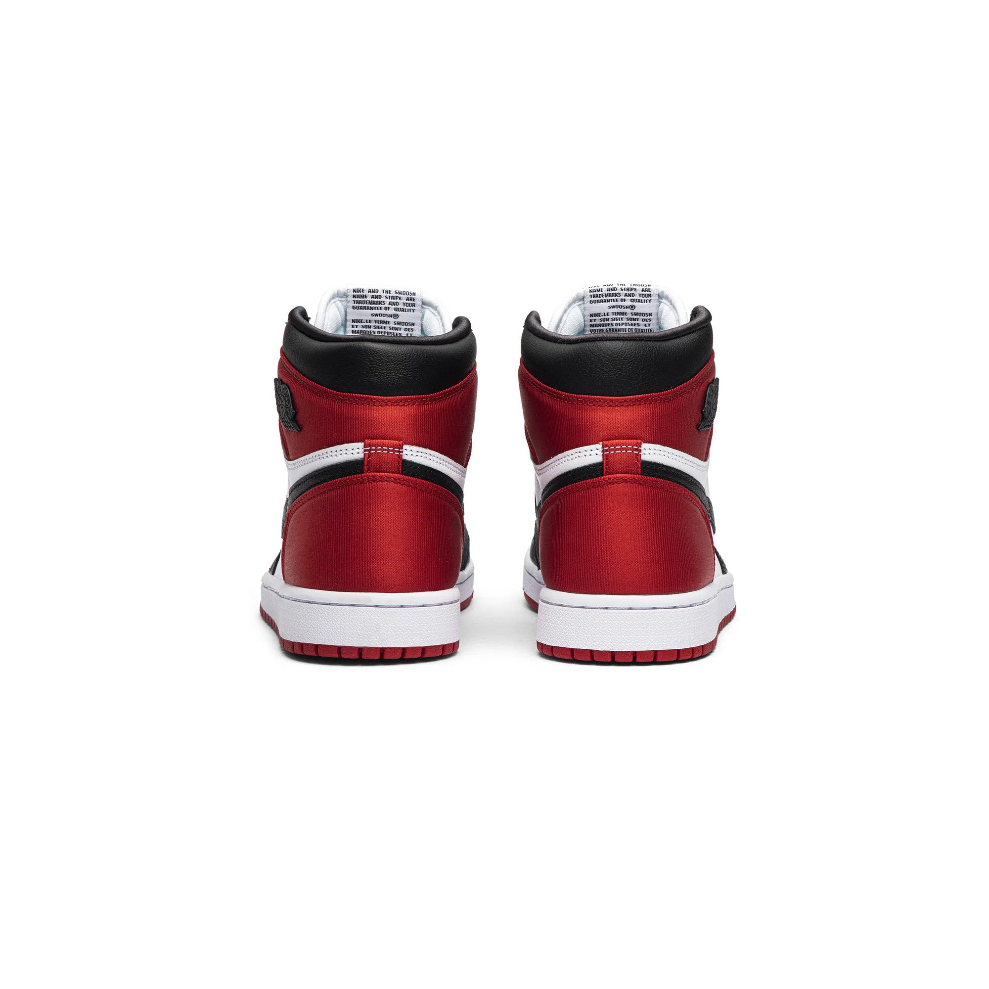 Air Jordan 1 'Satin Black Toe' Retro High OG Men's Basketball Shoes - Perfect for Streetwear & Sneaker Collectors
