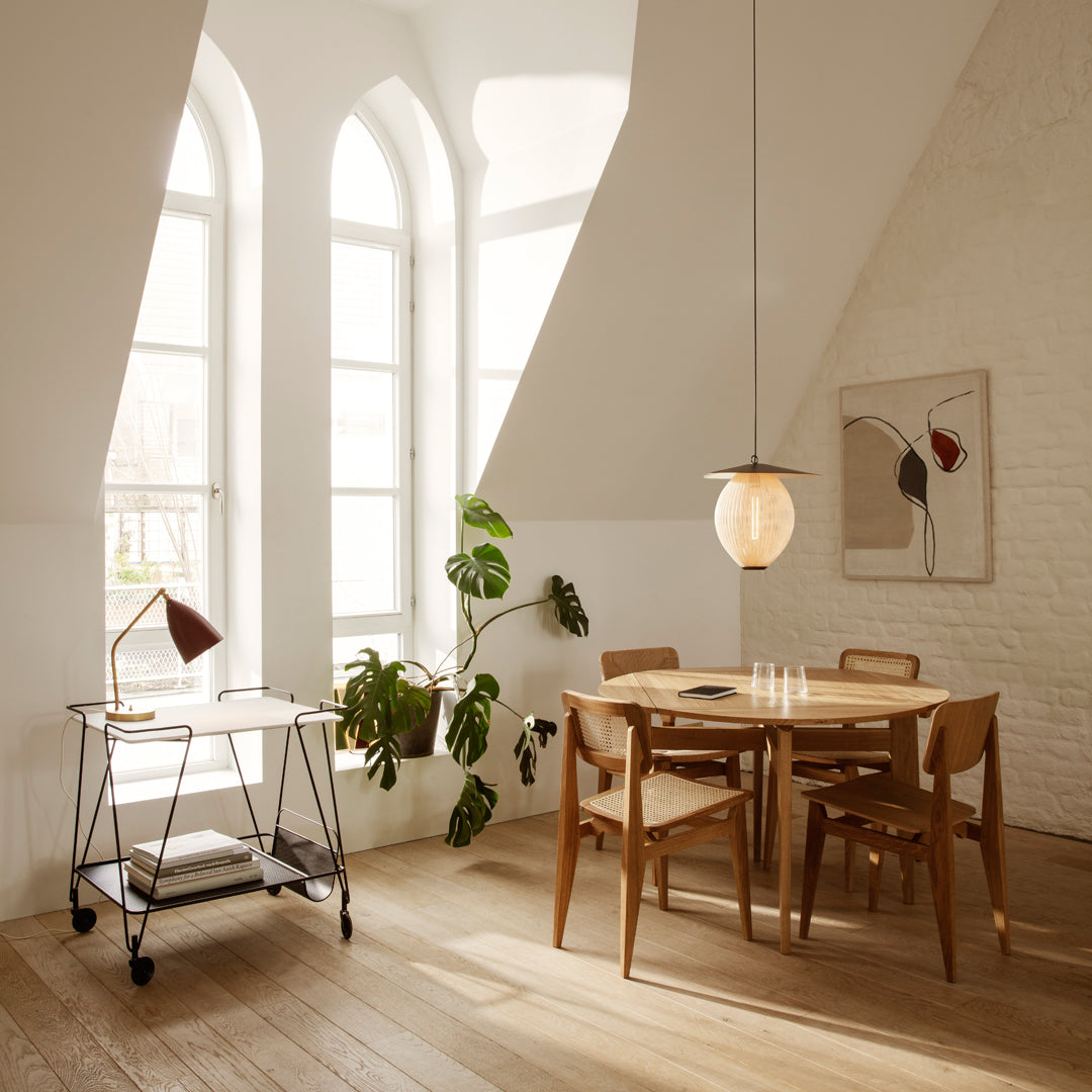 French Cane Dining Chair - Elegant C-Shaped Design for Kitchen, Dining Room & Patio - Comfortable & Stylish Seating Solution