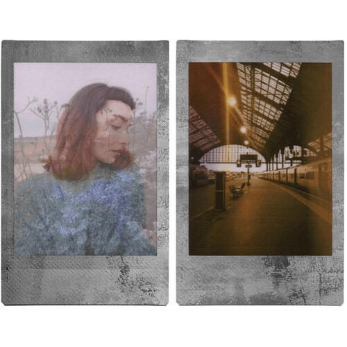 FUJIFILM INSTAX Mini Stone Gray Instant Film (10 Exposures) - Perfect for Parties, Travel & DIY Scrapbooking | Instant Photo Fun for Memories