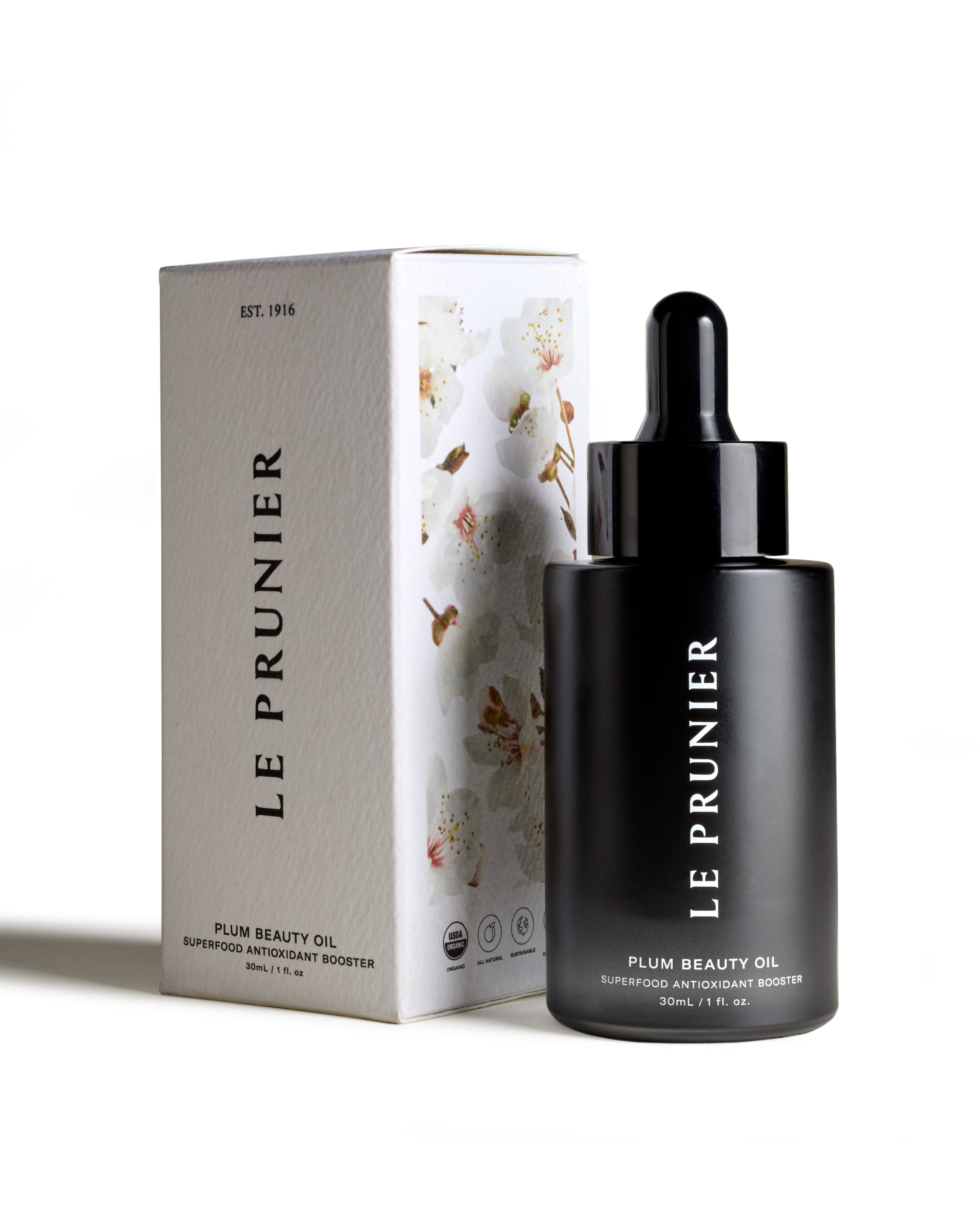 Plum Beauty Oil - 100% Natural Face & Body Moisturizer for Dry Skin | Anti-Aging & Hydrating Treatment | Perfect for Daily Skincare Routine & Night Care