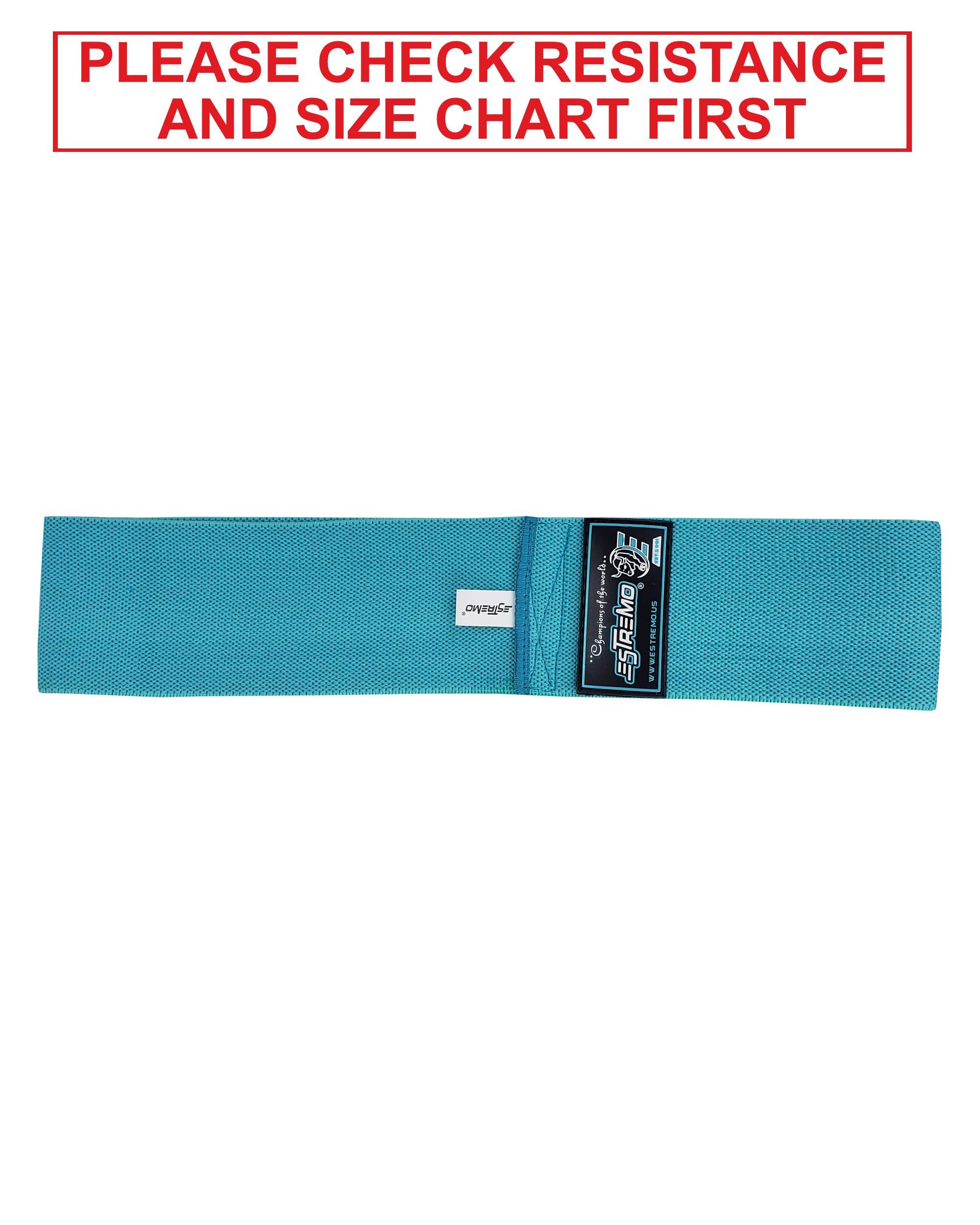 Premium Resistance Hip Bands for Legs & Glutes Workout - Elastic Fitness Bands for Women & Men - Squat, Deadlift, Yoga & Strength Training - Ideal for Home Gym, Pilates & Physical Therapy