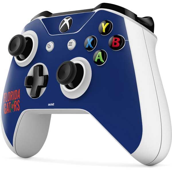 Officially Licensed University of Florida Gators Gaming Skin Decal for Xbox One S Controller - Custom Protective Cover for Enhanced Grip & Style - Perfect for Gamers, Collectors & UF Fans