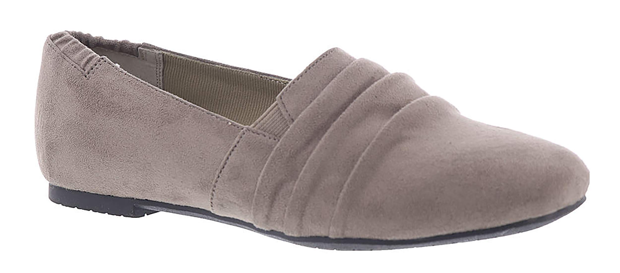 Ros Hommerson Women's Donut 63002 Leather Walking Shoes - Comfortable Slip-On Loafers for Casual Wear, Work & Travel