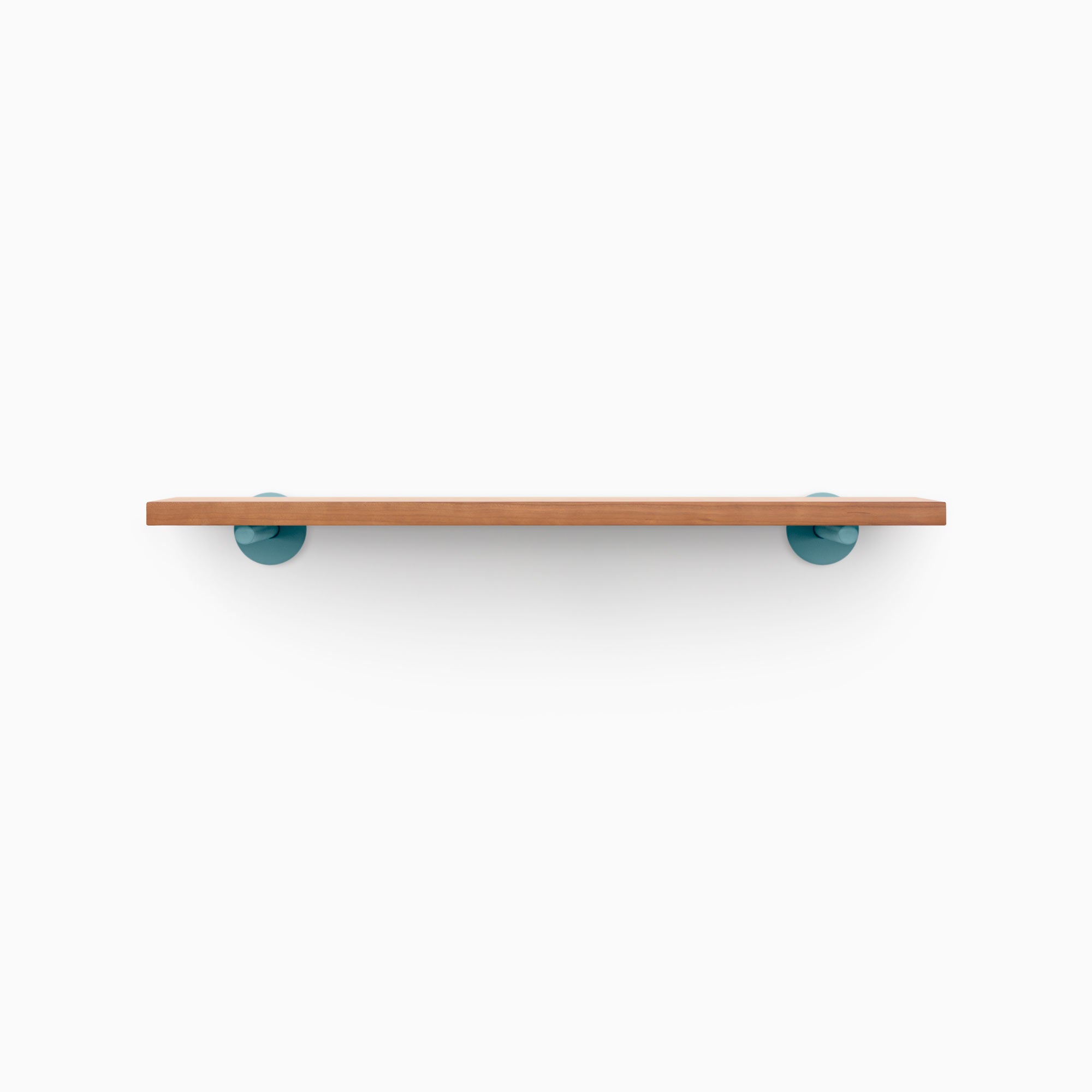 Roderick Cherry Wood Wall Shelf - Floating Shelf for Living Room, Bedroom, Kitchen | Rustic Home Decor & Storage Solution