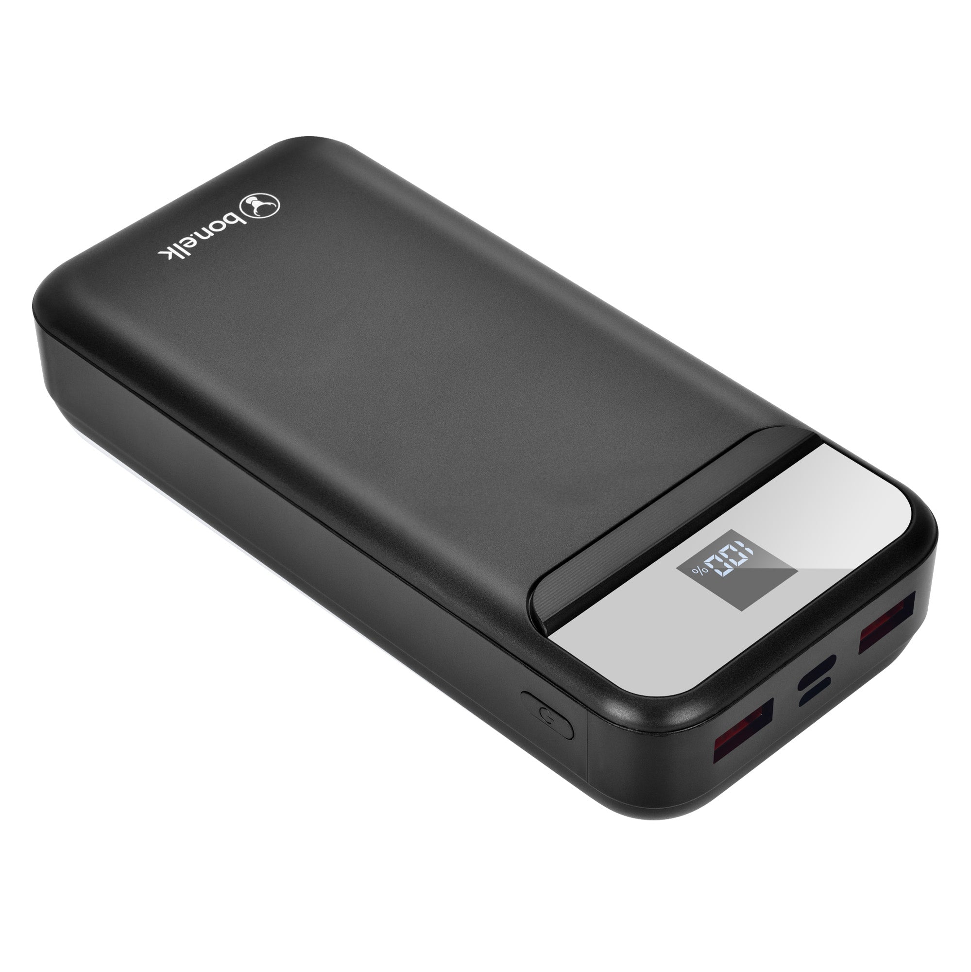 Bonelk Power Bank Pro 20,000mAh Portable Charger - Fast PD20W & QC22.5W USB C Charging for iPhone, Samsung, iPad - Perfect for Travel, Camping & Emergency Backup