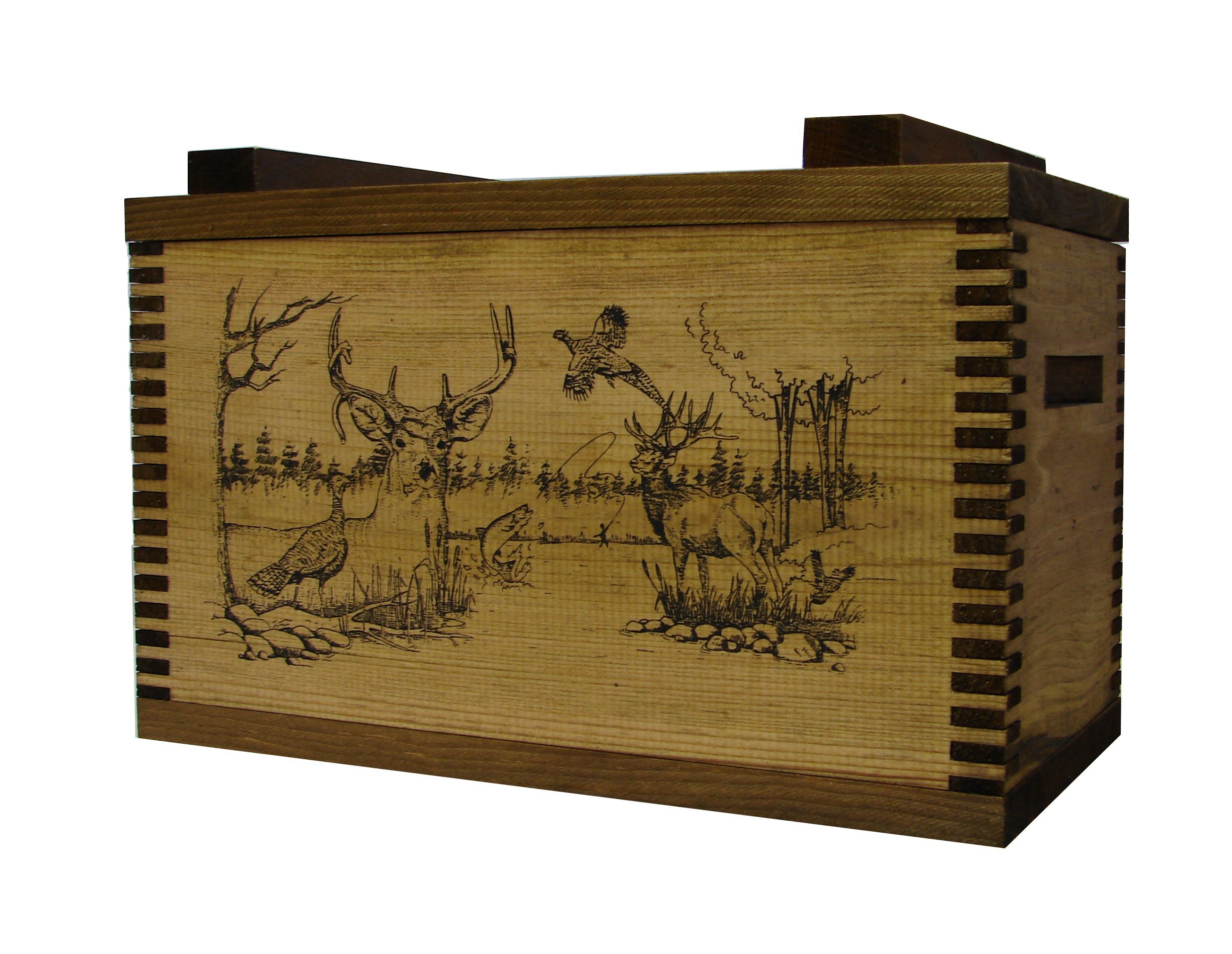Standard Ammo Box - Durable Ammo Storage Case for Guns & Rifles - Perfect for Range Shooting, Hunting & Home Defense