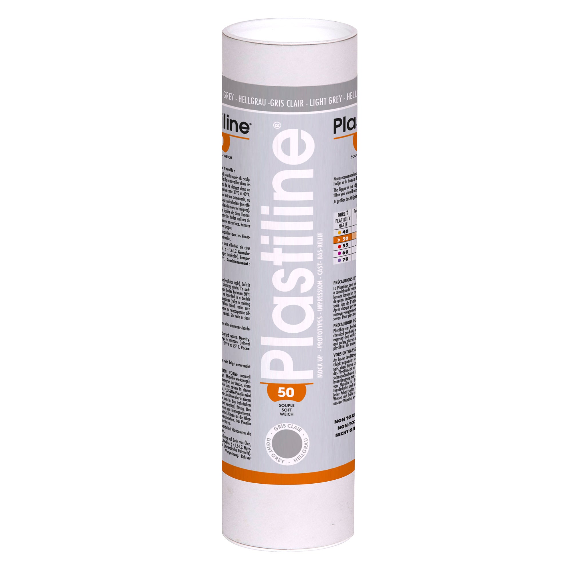 50 Hardness Plastiline Modeling Clay - Non-Toxic & Reusable for Sculpting, DIY Crafts, and Art Projects - Perfect for Artists, Students, and Hobbyists