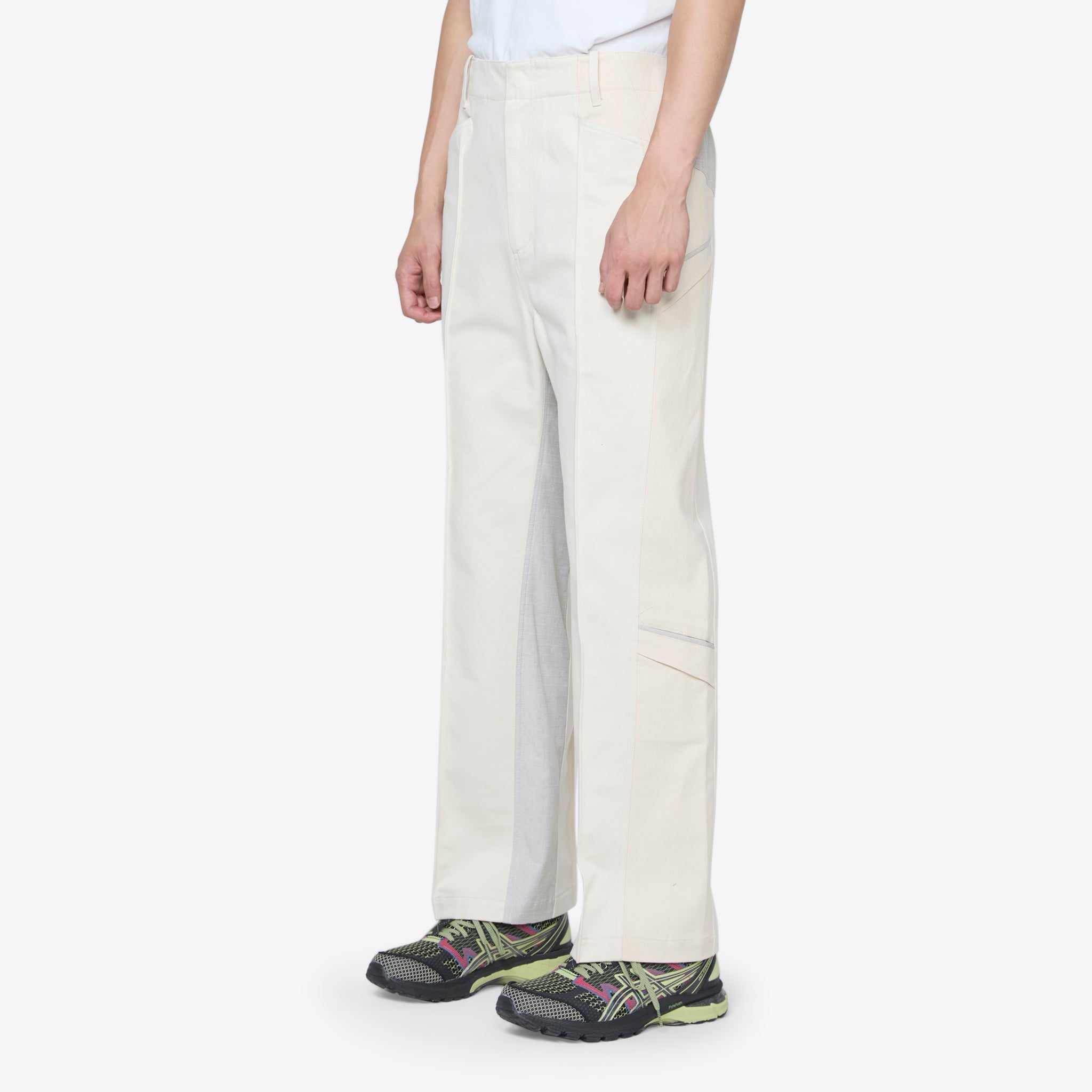 Ep.5 06 Ivory Trousers - Women's High Waisted Casual Pants for Office, Travel & Everyday Wear