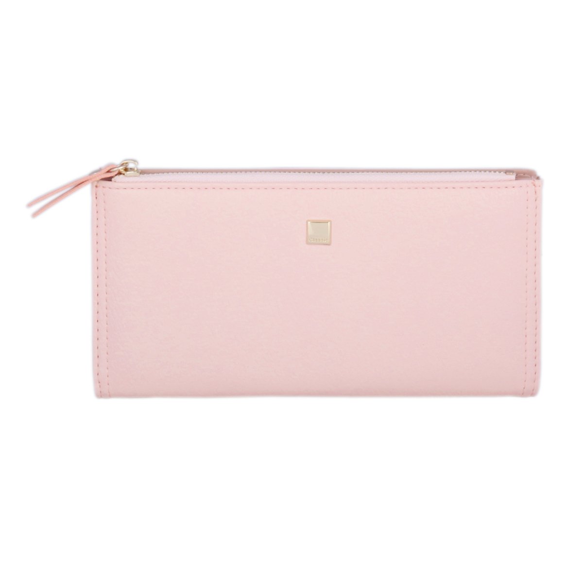 Slim Women's Zipper Card Holder Wallet - RFID Blocking & Compact Design for Everyday Use, Travel, and Minimalist Lifestyle