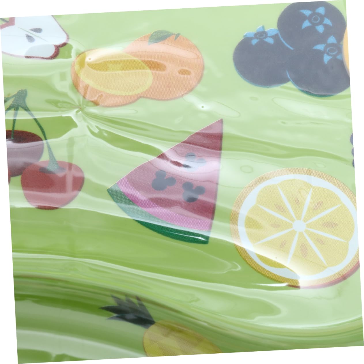 **HEMOTON Inflatable Water Play Mat - Floating Pool Cushion for Kids, Durable Fruit Design Outdoor Play Pad (Green) - Perfect for Swimming Pools, Lakes, and Beach Fun**