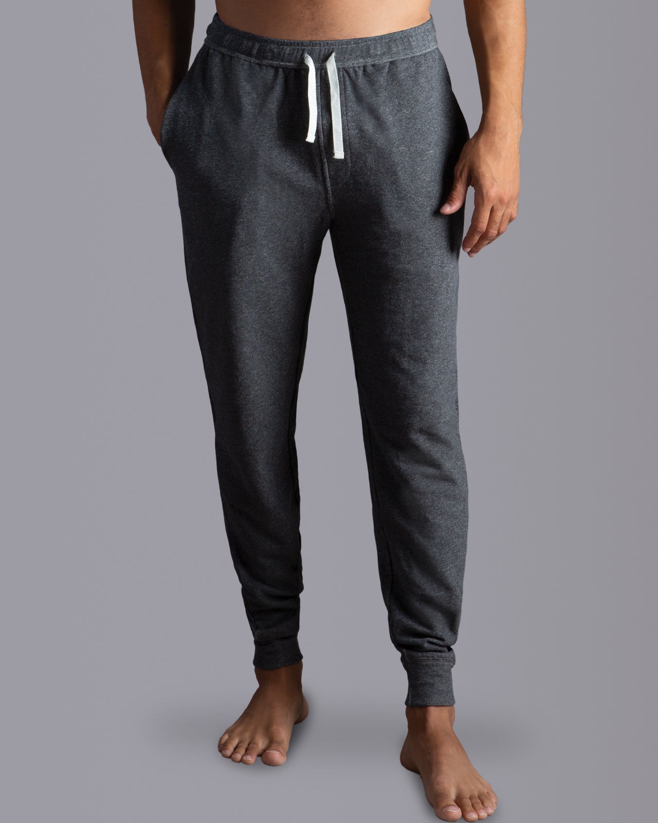 French Terry Lounge Pants for Women - Soft & Comfortable Jogger Sweatpants with Elastic Waistband | Perfect for Yoga, Home Relaxing & Casual Wear