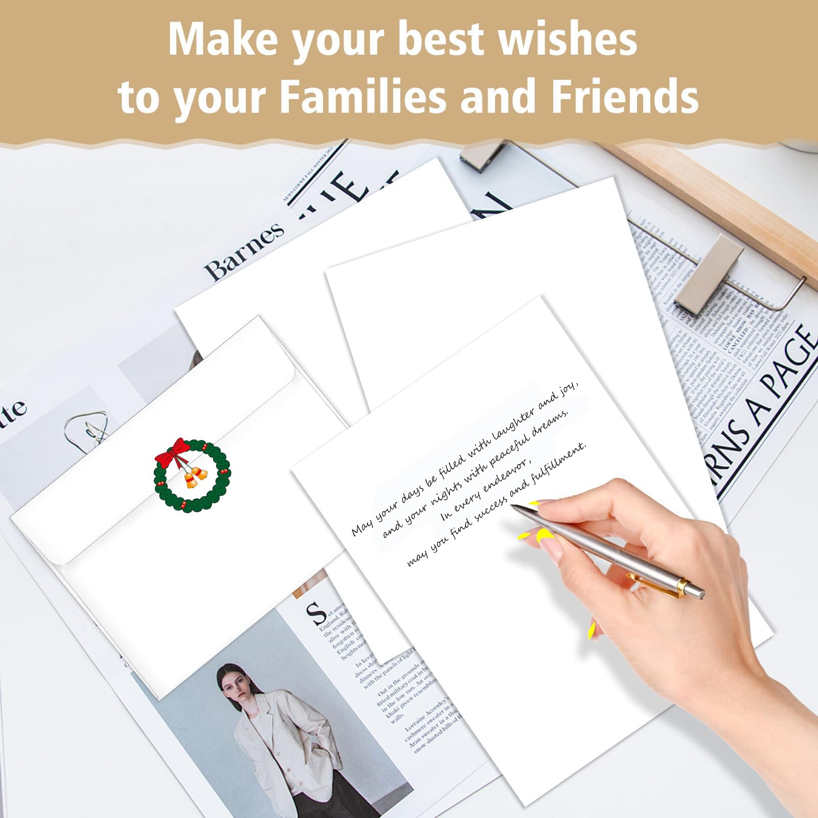 25 Pack 4x6 Blank White Invitation Cards with Self-Seal Envelopes | Premium Cardstock for DIY Greeting Cards, Wedding Invitations, Photo Cards | Perfect for Handmade Crafts, Party Invites & Special Occasions