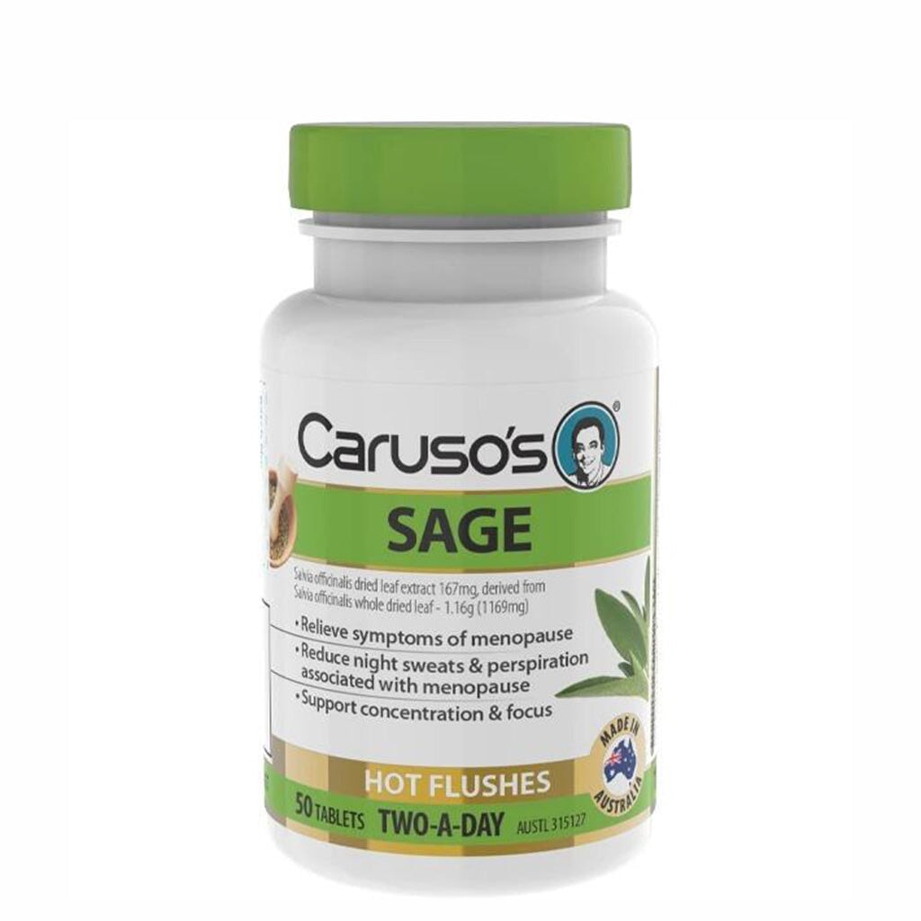 Caruso's Sage - Organic Dried Sage Leaves for Cooking, Seasoning & Herbal Tea | Perfect for Thanksgiving, Pasta, Soups & DIY Herbal Remedies
