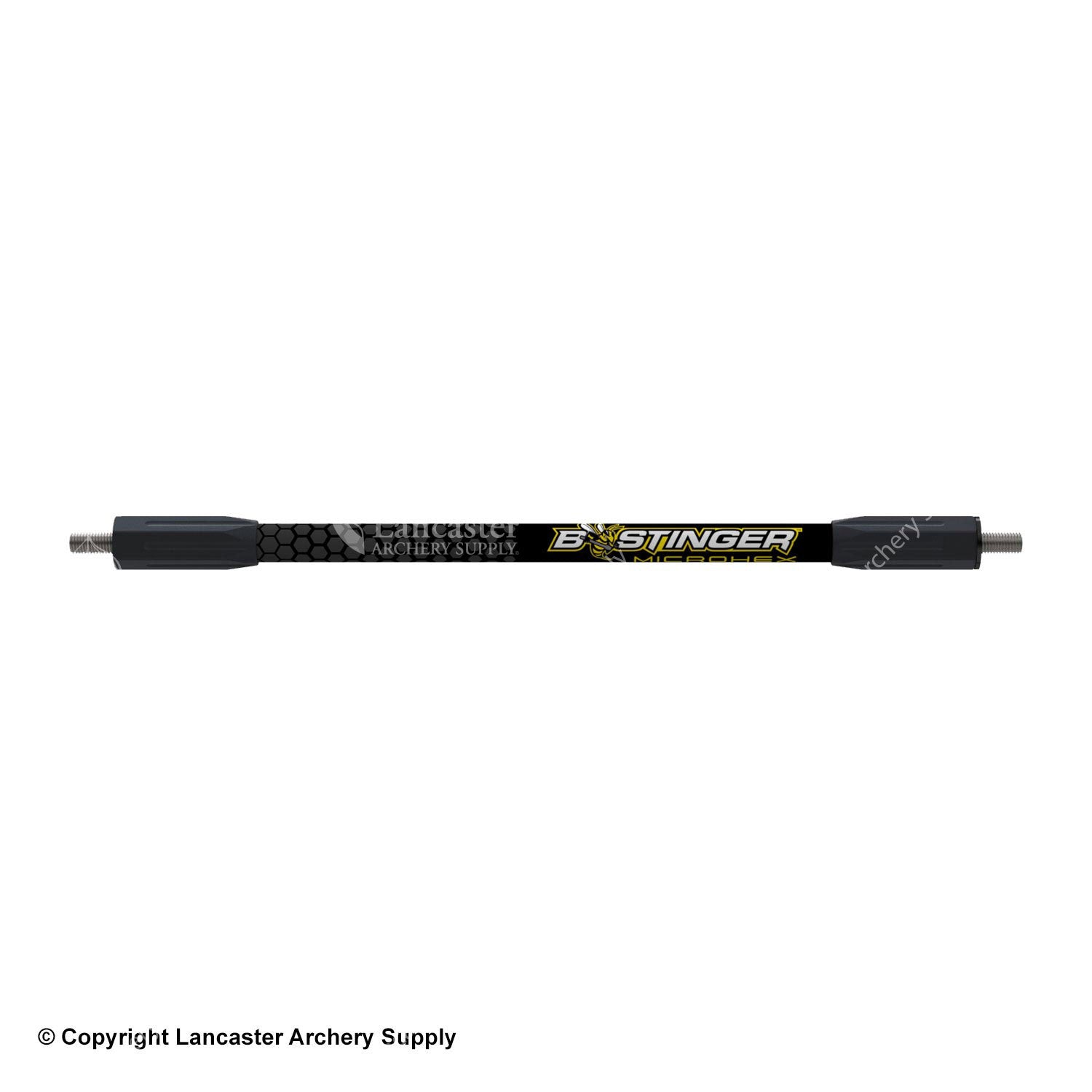Bee Stinger Microhex 12 Side Rod - High Performance Stabilizer for Archery & Bowhunting | Perfect for Target Practice and Outdoor Hunting
