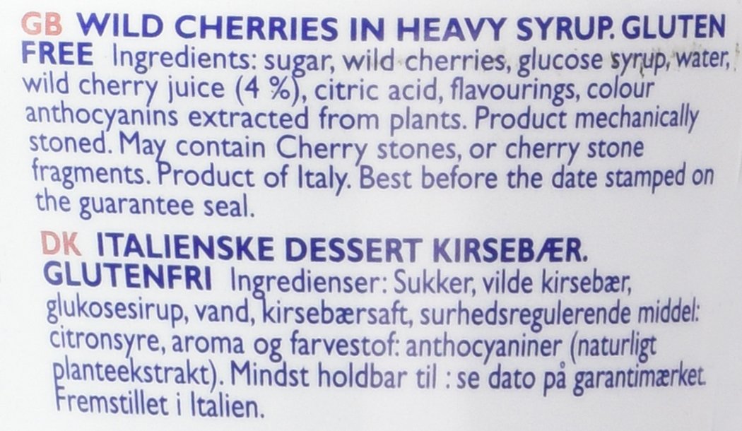 Fabbri Amarena Wild Cherries in Syrup - 8 Ounce Jar | Premium Italian Cherries for Desserts, Cocktails & Ice Cream Toppings
