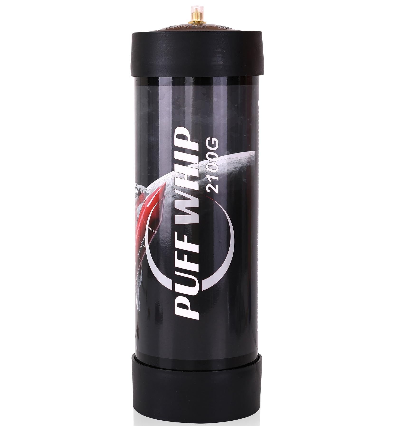 3.3L (2100G) Nitrous Oxide Whipped Cream Charger Cartridge - 1 Count for Professional & Home Use in Cream Dispensers, Desserts, Coffee Toppings & Baking