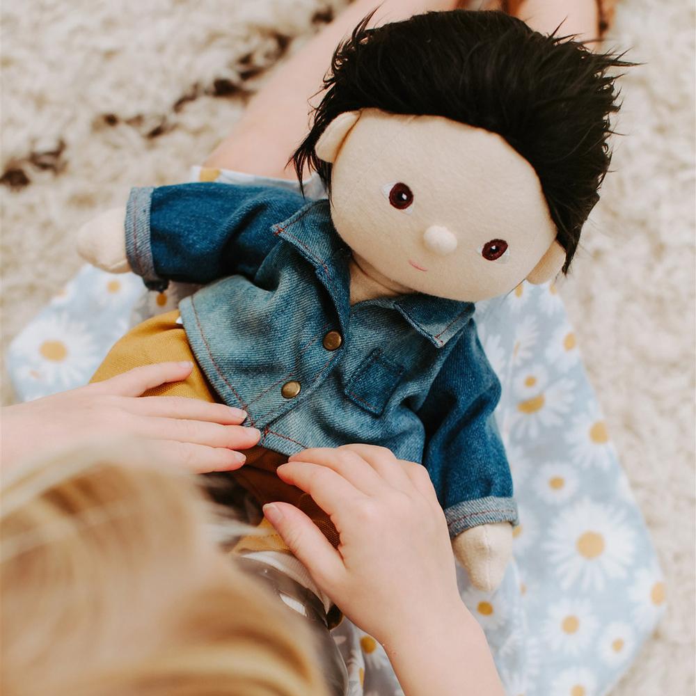 Dinkum Dolls Travel Togs Sage Green - Premium Travel Outfits for Kids | Perfect for Vacations, Road Trips & Family Adventures