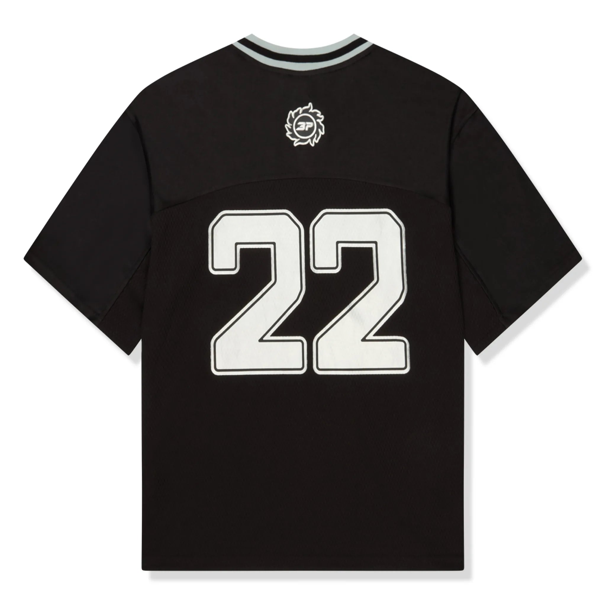 Broken Planet Black & Silver Football Jersey - Men's Sports Jersey for Soccer, Football Games & Fan Gear - Perfect for Matches, Training & Casual Wear