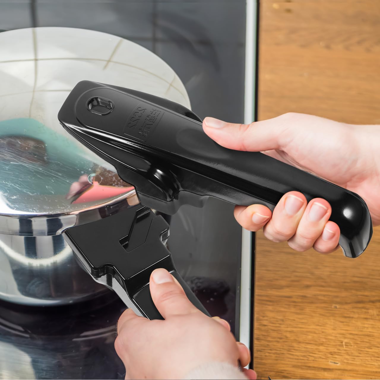 YARNOW Plastic Pressure Cooker Handle Set - Replacement Lid & Body Handles with Screws for Secure Cooking | Compatible with Most Pressure Cookers | Ideal for Home Kitchen & Food Prep