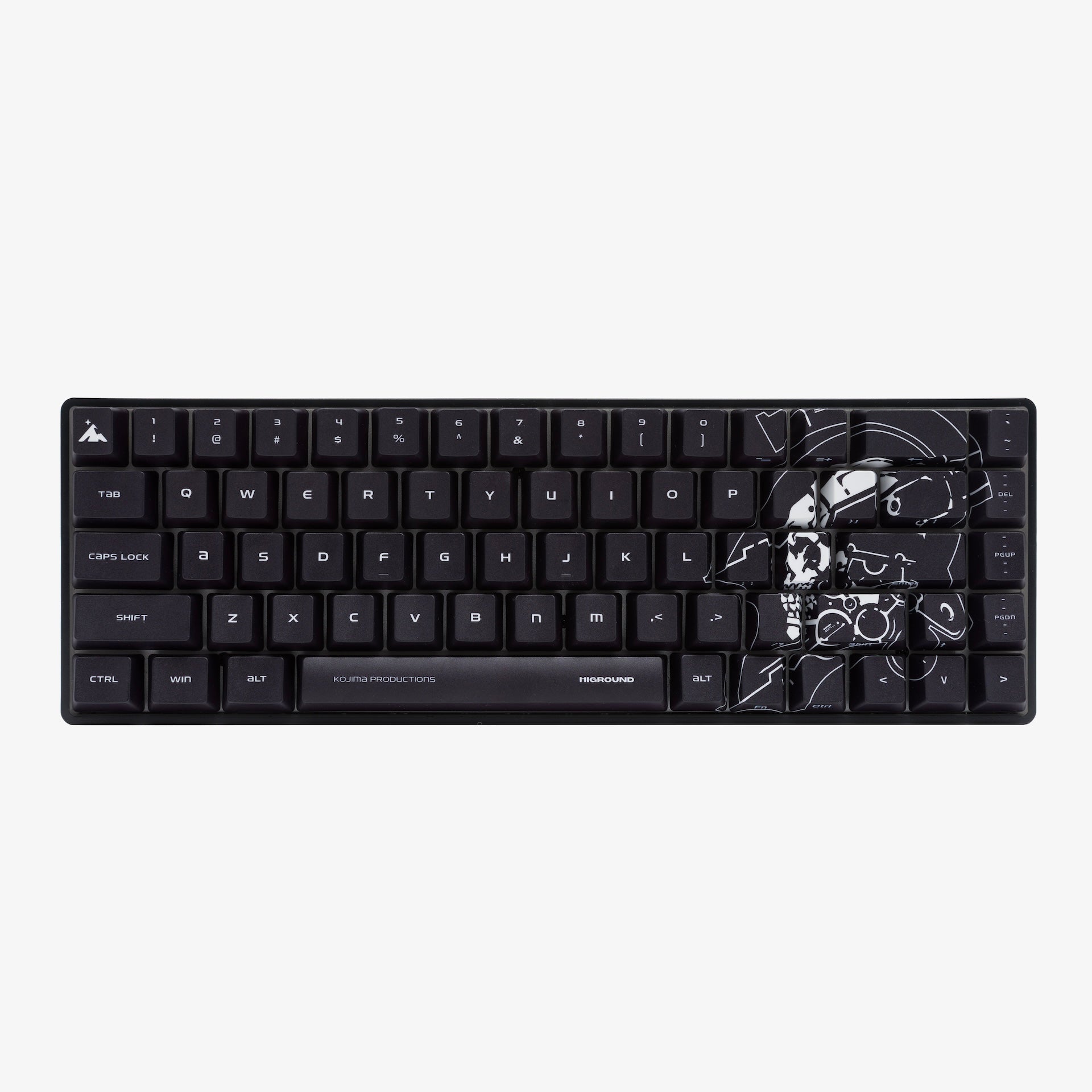 Kojima Productions x HG Basecamp 65 Mechanical Gaming Keyboard - Wireless RGB Backlit for PC/Mac - Perfect for Gaming, Typing & Office Work