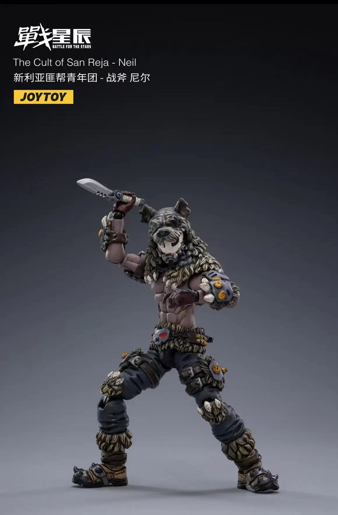 JOYTOY 1/18 Scale Action Figure Set (3PCS) - The Cult of San Reja Ailie Jack Neil Collectible Figures for Display & Role-Playing Games | Perfect for Collectors & Gift Giving