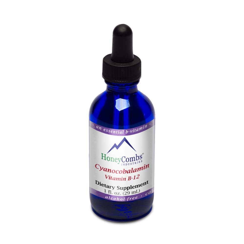 Premium Vitamin B12 Liquid Drops - 16 Fl Oz | Cyanocobalamin Supplement for Brain Function, Heart Health & Energy Boost | Alcohol-Free Formula for Skin, Nails & Hair Care | Perfect for Daily Wellness & Active Lifestyles