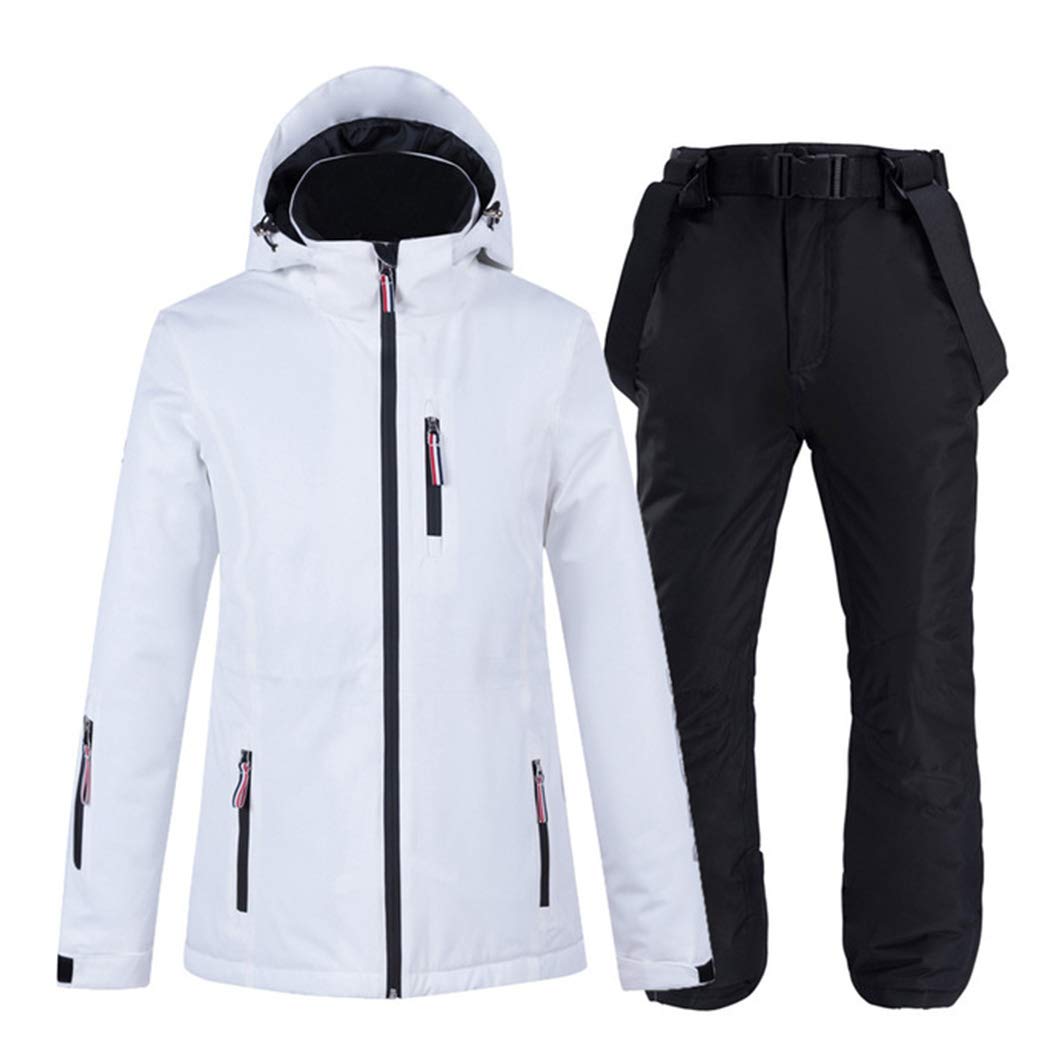 **Men's & Women's Windproof Waterproof Ski Suit Set - Warm Thickened Snow Jacket & Pants for Skiing, Snowboarding & Winter Outdoor Activities**