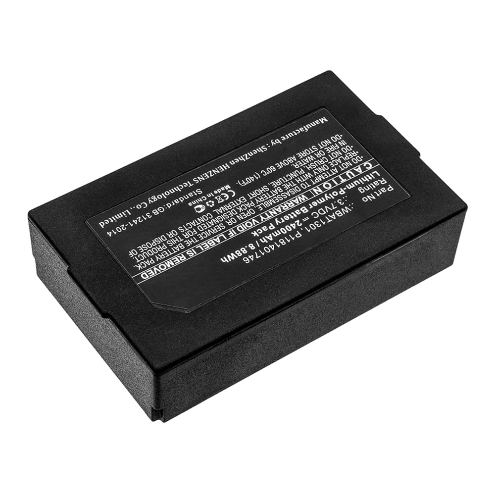 Synergy Digital Iridium WBAT1301 Satellite Phone Battery - 2400mAh Li-Polymer Replacement Battery (3.7V) for Reliable Communication in Remote Areas, Emergency Situations & Outdoor Adventures