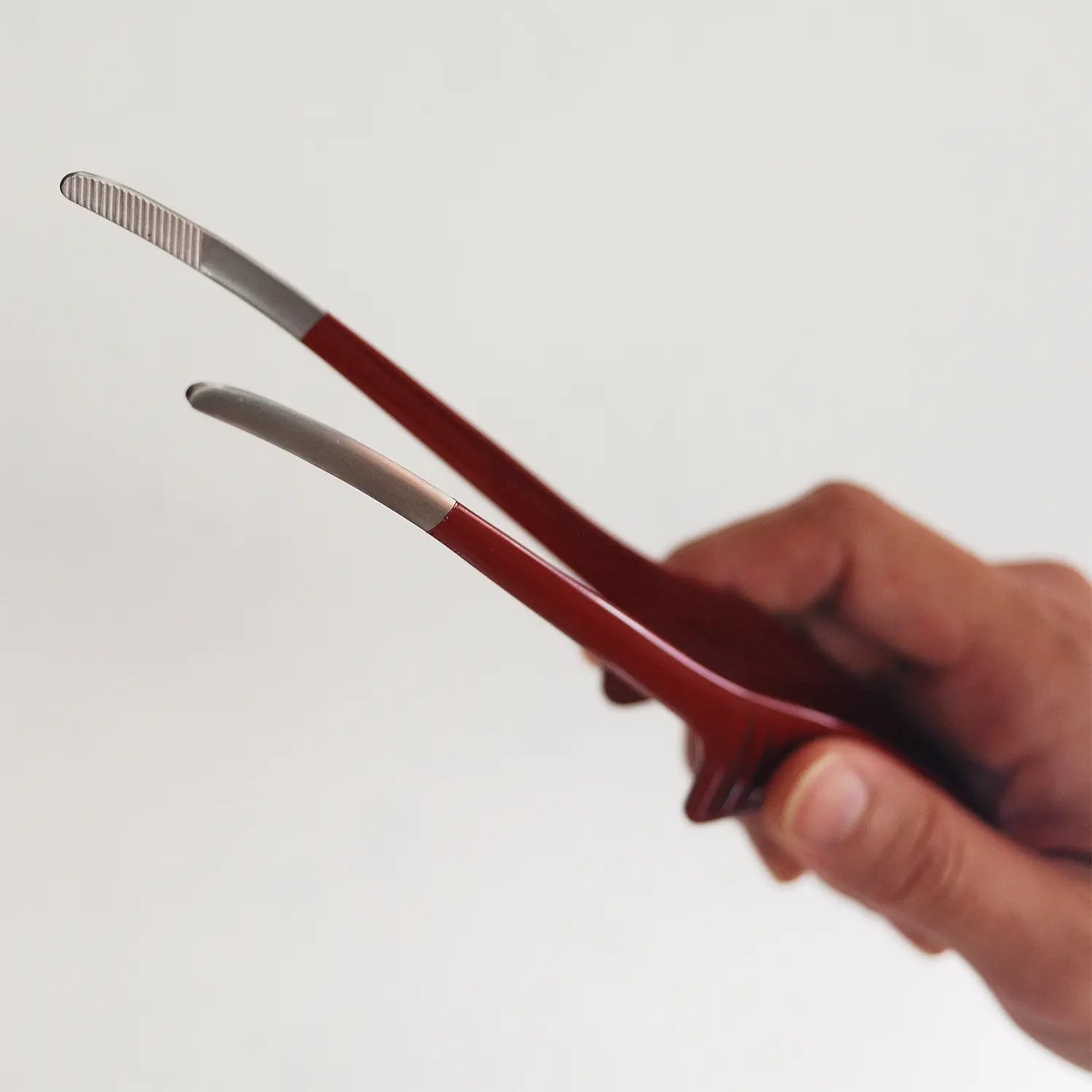 EBM Stainless Steel Chopstick Tongs - Kitchen Cooking Utensil for Sushi, Hot Pot & Asian Cuisine - Perfect for Serving, Stirring & Serving Noodles