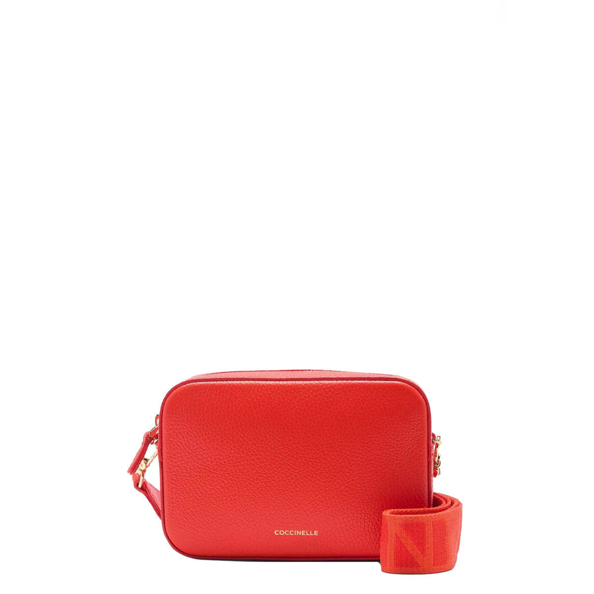 Coccinelle Tebe Gazpacho Mini Crossbody Bag MN555I101 in GAZPACHO Color - Perfect for Everyday Use, Travel & Date Nights