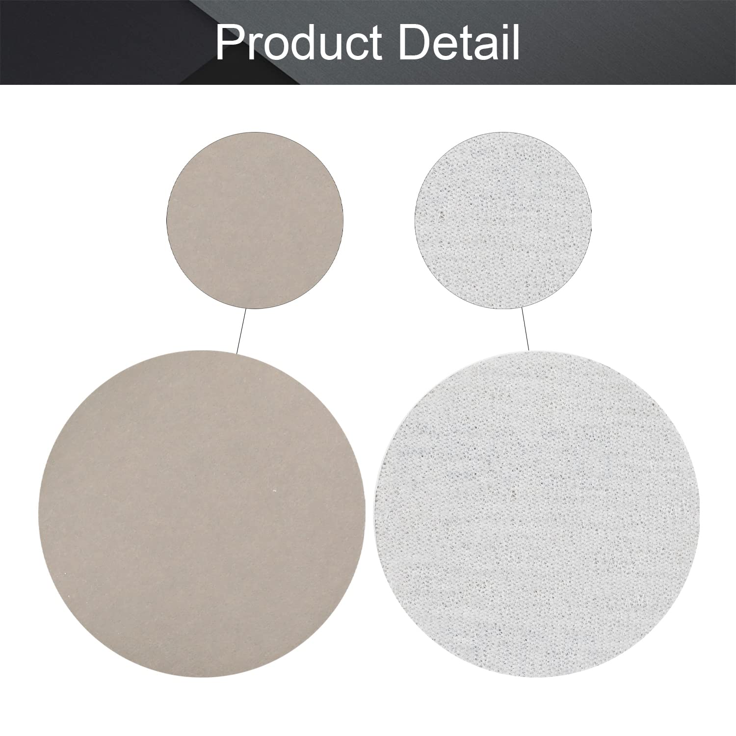 Utoolmart 2-inch Wet Dry Sander Sheets - 30pcs Silicon Carbide 5000 Grit Waterproof Sanding Discs for Wood, Metal, Jewelry & Car Polishing - Perfect for Furniture Finishing, Mirror Polishing & DIY Projects