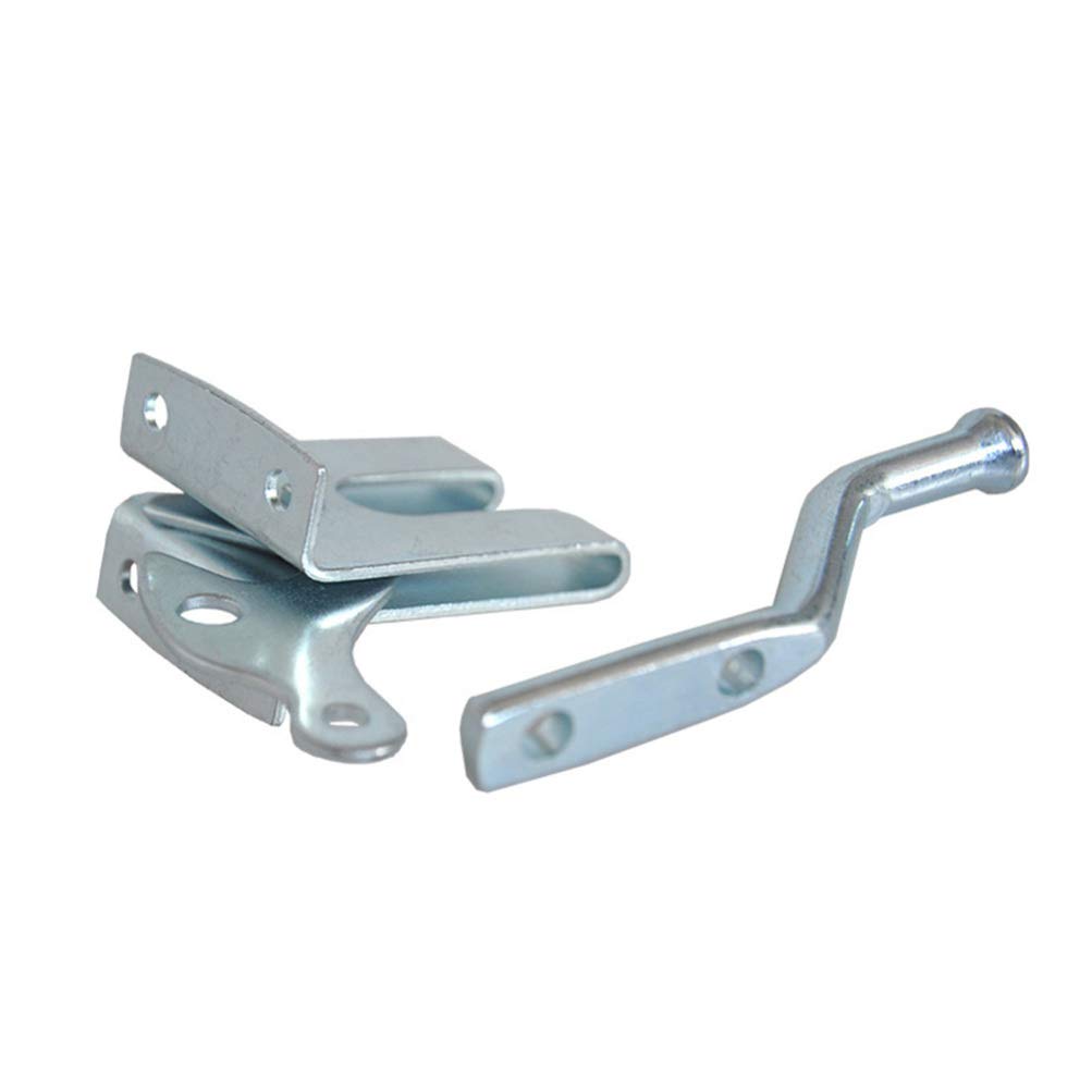 TOPBATHY Self-Locking Gate Latch - Heavy Duty Carbon Steel Auto-Locking Lever for Fence, Pasture, Farm & Garden Gates | Secure Entry for Livestock, Pets & Property Protection
