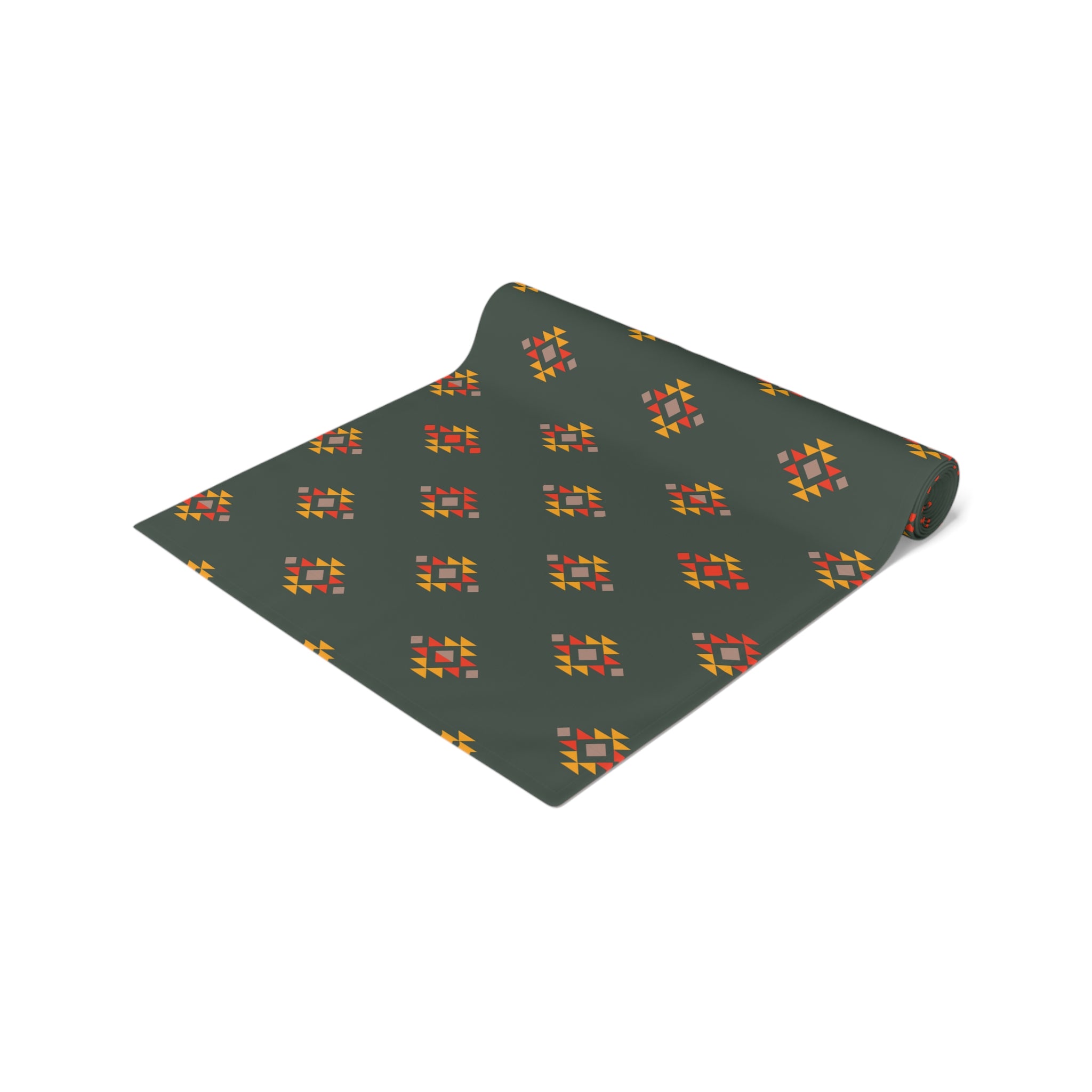 Southwestern Alpine Ridge Print Table Runner - Cotton or Polyester Table Decor for Dining Room, Kitchen, and Holiday Parties - Perfect for Farmhouse, Rustic, and Boho Home Decor