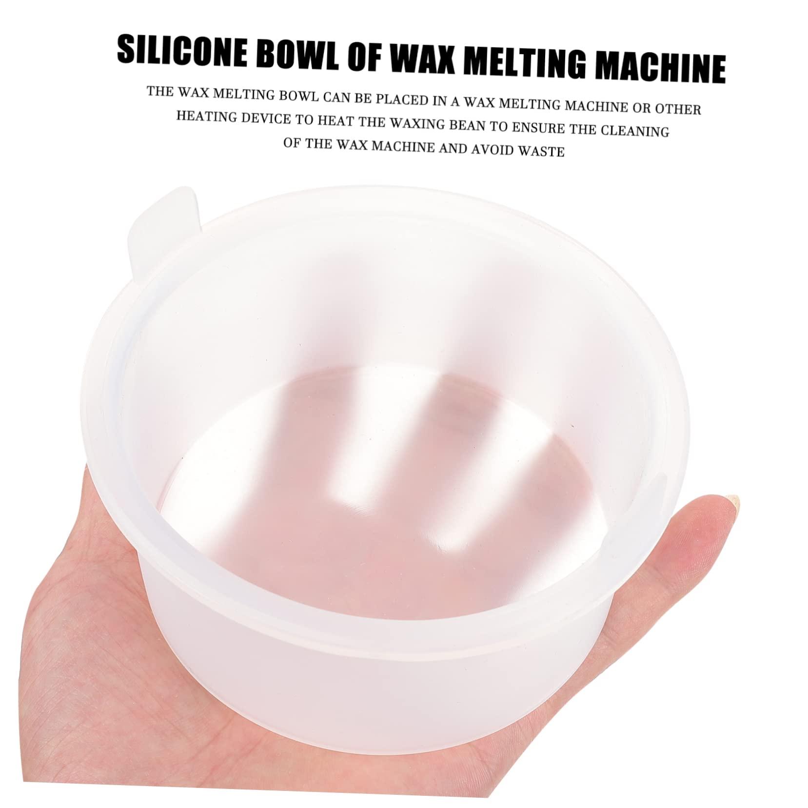 iPetboom 6-Pack Silicone Wax Melting Bowls - Portable DIY Wax Warmer for Hair Removal, Candle Making & Waxing - Heat-Resistant Wax Pot Replacement for Waxing Machine (Great for Home Salons & DIY Beauty)