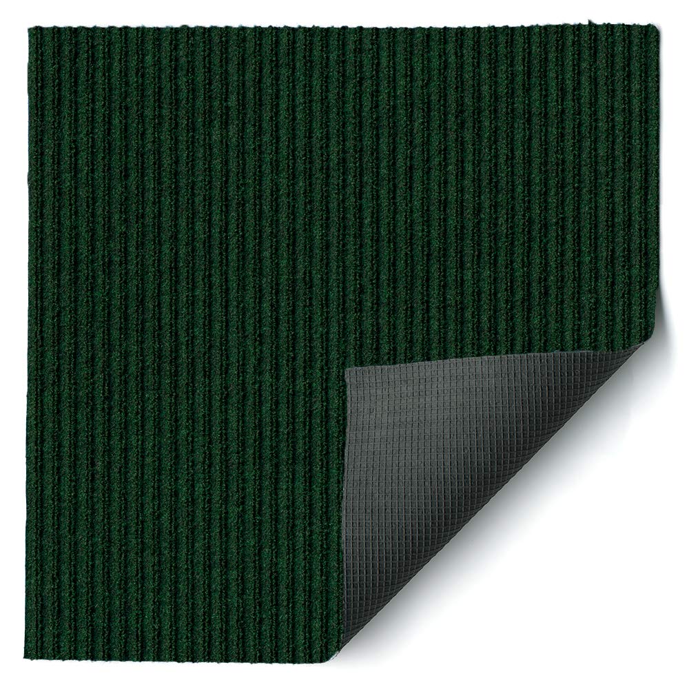 KOECKRITZ 5' Round Indoor/Outdoor Area Rug with Non-Slip Rubber Backing - 1/4