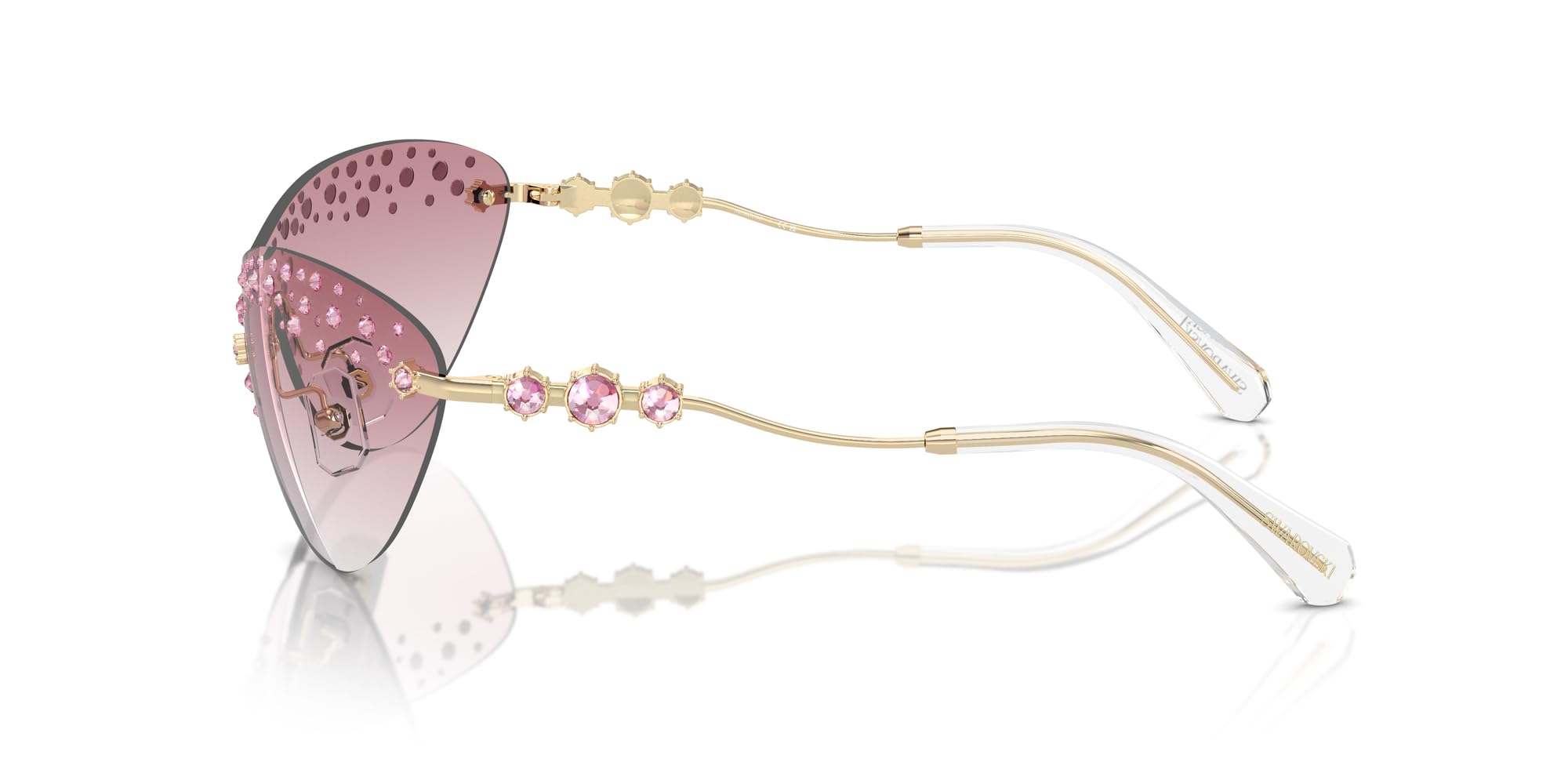 Swarovski Sk7023 Women's Rectangular Sunglasses - Stylish UV Protection for Outdoor Activities & Fashion Accessories