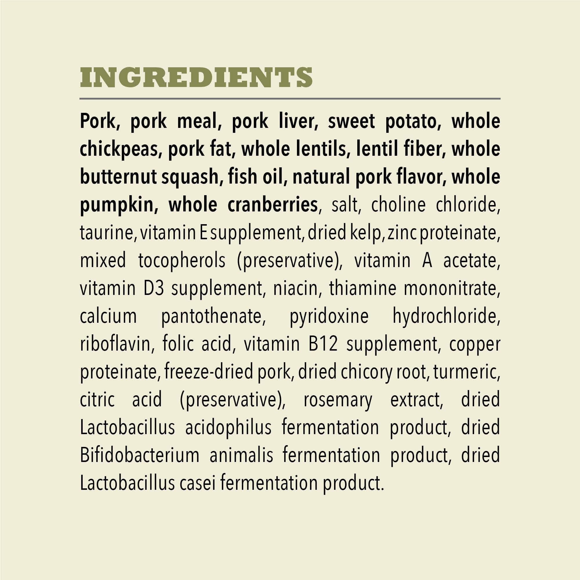 ACANA Singles Limited Ingredient Dry Dog Food - Grain Free High Protein Pork & Squash Recipe for Adult Dogs - 22.5 lb Bag - Perfect for Dogs with Food Sensitivities & Allergies | Ideal for Daily Meals & Training Treats