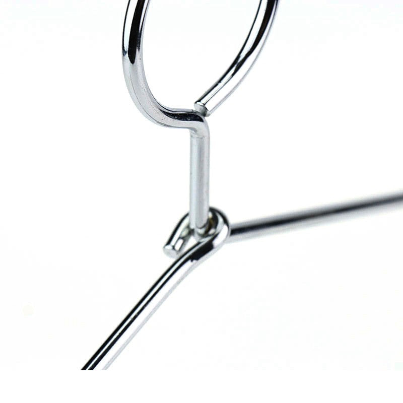 Stainless Steel Anti-Theft Clothes Hanger with Lock - Secure Wardrobe Organizer for Travel, Retail Stores & Home Closet