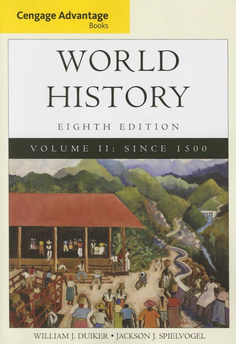 Cengage Advantage Books: World History Volume II - Comprehensive Textbook for College Students & History Enthusiasts | Perfect for Academic Studies & Historical Research
