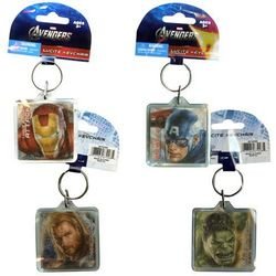 Marvel Avengers Iron Man & Thor Acrylic Keychain - Superhero Collectible Gift for Fans, Cosplay Accessories, Backpack & Luggage Tag