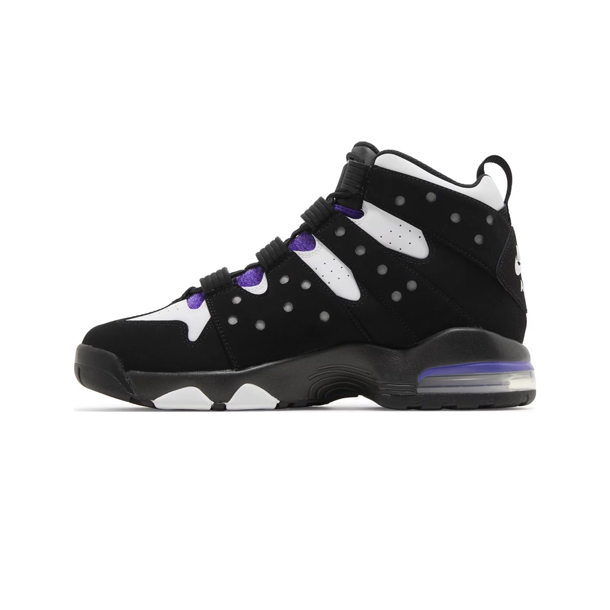 Nike Air Max 2 CB 94 Retro Basketball Shoes - Men's Black/White/Purple (2020 Release) | Vintage Style for Streetwear & Court Performance