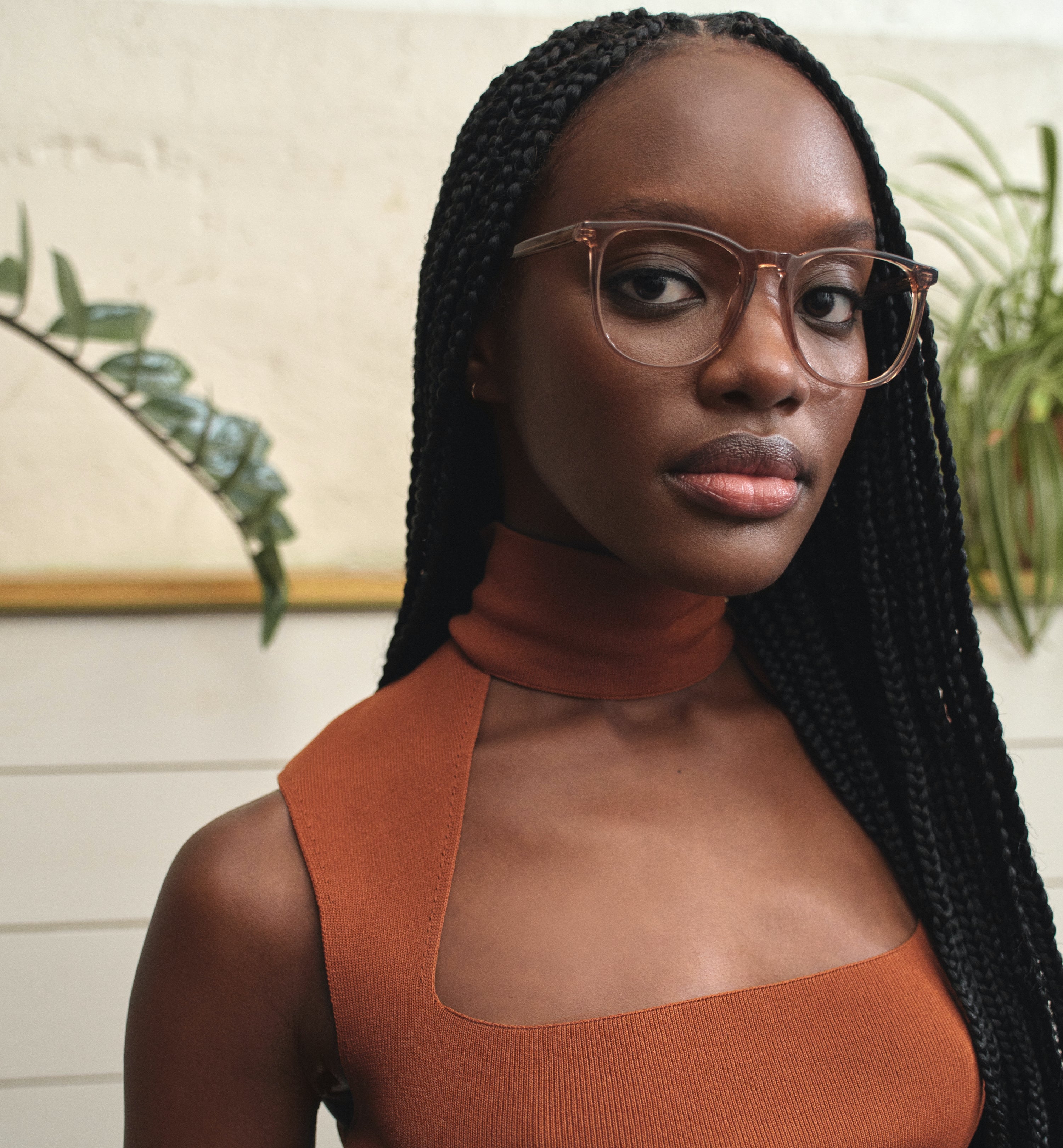 Stylish Bonny Eyeglasses for Women & Men - Trendy Prescription Glasses & Blue Light Blocking Computer Glasses - Perfect for Work, Reading & Screen Time
