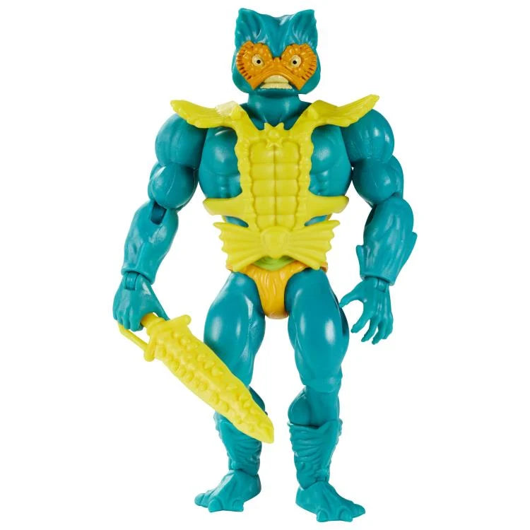 Masters of the Universe Origins Mer-Man Action Figure - Collectible He-Man Villain Toy for Fans & Collectors | Perfect for Display, Play, and Nostalgic Gift Giving