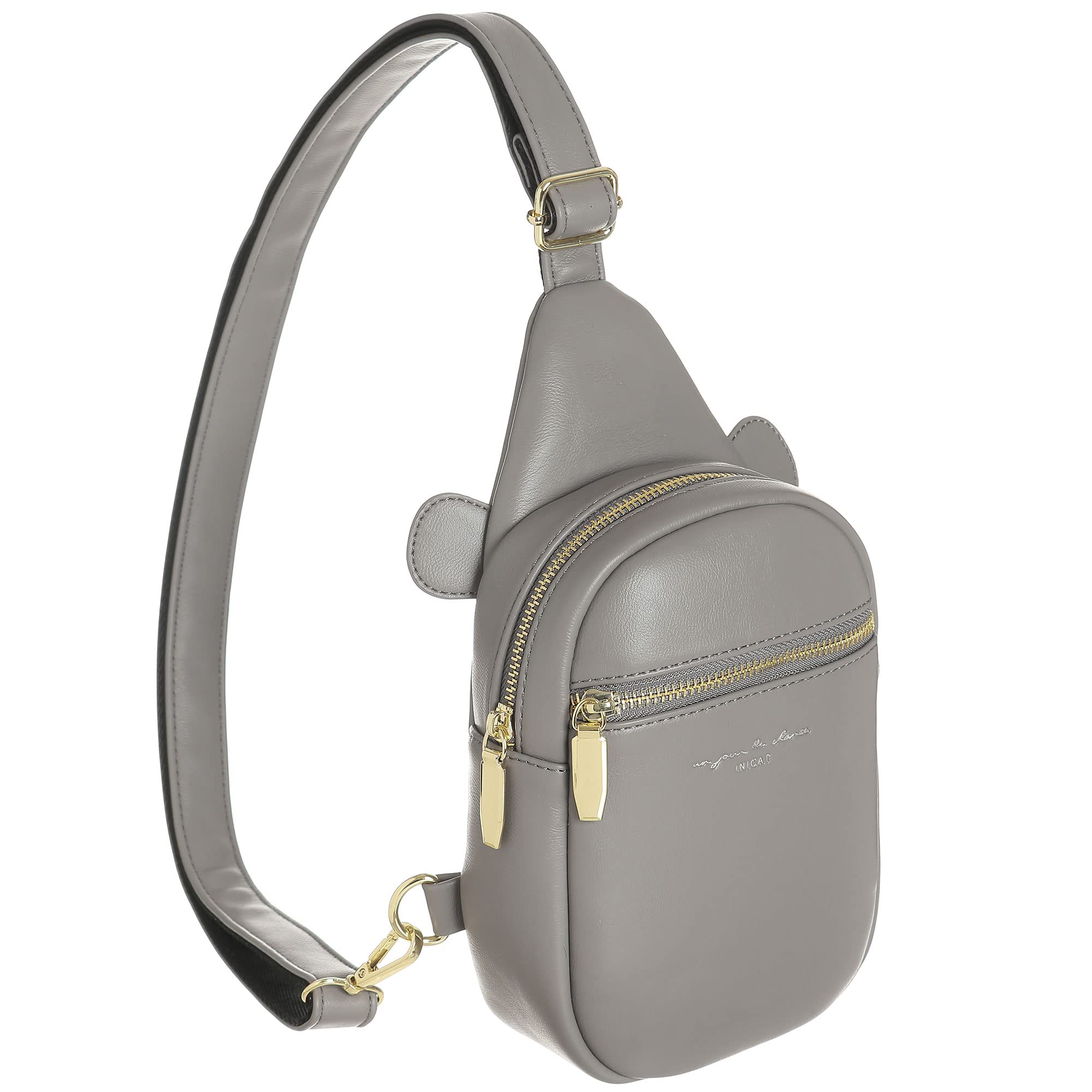 INICAT Small Sling Bag for Women & Men - Lightweight Crossbody Fanny Pack with Adjustable Strap - Perfect for Travel, Hiking, Running & Everyday Use