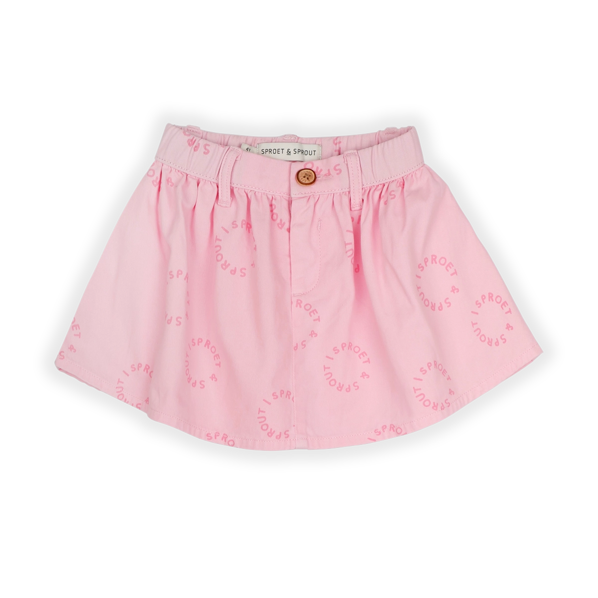Sproet & Sprout Floral Print Skirt - Women's A-Line Midi Skirt for Spring Summer | Perfect for Office, Date Night & Garden Parties