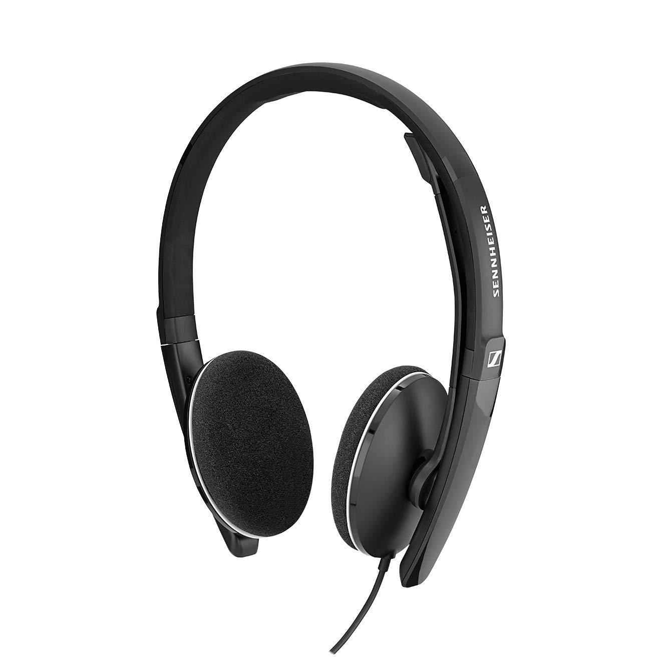 Sennheiser PC 3.2 Chat - Lightweight Stereo Gaming Headset with Noise-Cancelling Mic for PC - Perfect for Online Classes, Work Calls & Gaming - Comfortable Over-Ear Design for Long Sessions - Black
