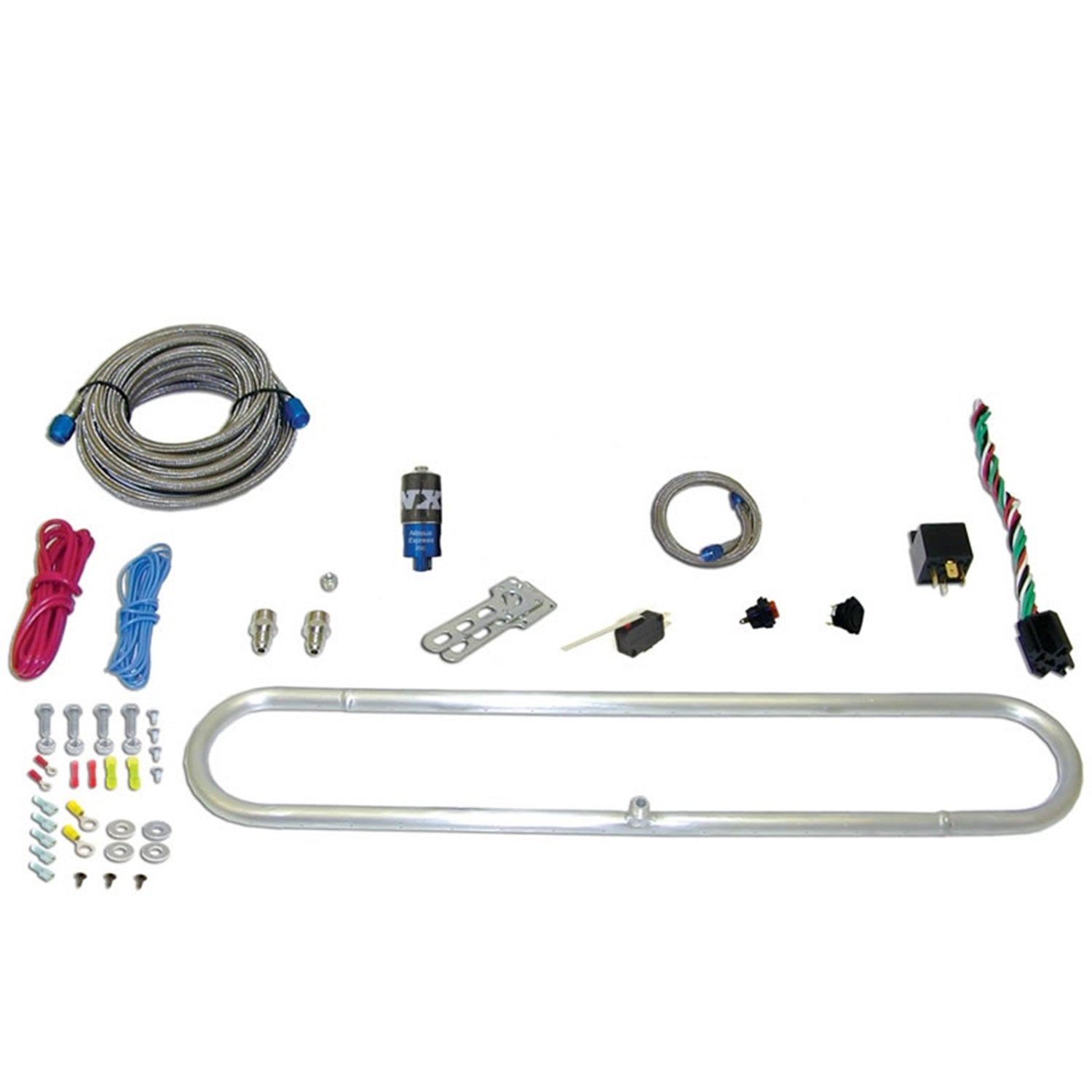 Nitrous Express N-Tercooler System without Bottle (Remote Mount Solenoid) 20000R-00 - High Performance Nitrous Oxide Cooling Kit for Racing & Off-Road Vehicles